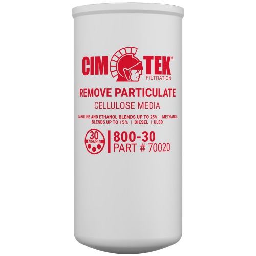 Cim-Tek 70020 800-30 Fuel Dispenser Filter  30 Micron Hi Flow - Fast Shipping - Filters
